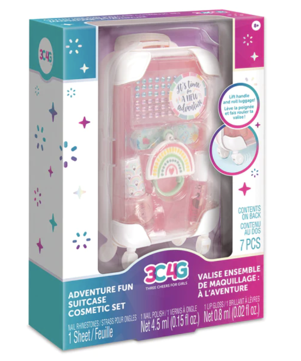 Adventure Fun Suitcase Cosmetic Set