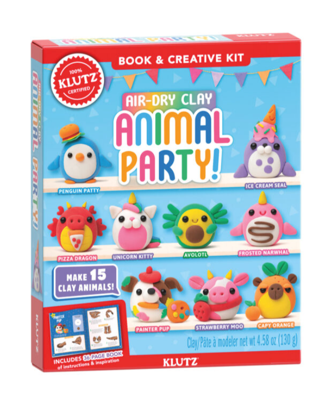 Klutz: Air-Dry Clay Animal Party!