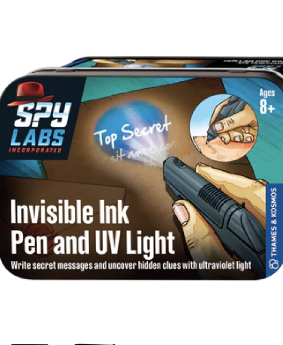 Spy Labs: Invisible Ink Pen and UV Light