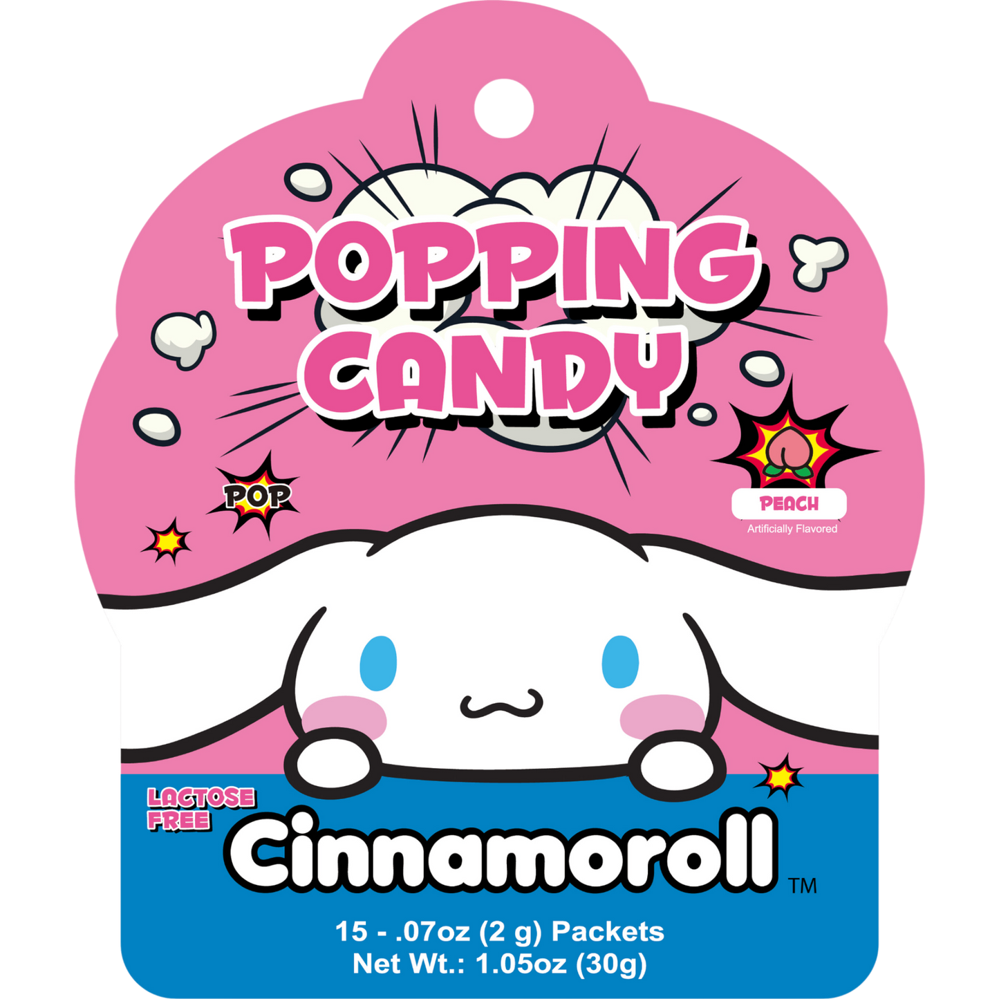 Sanrio Cinnamoroll Peach Popping Candy