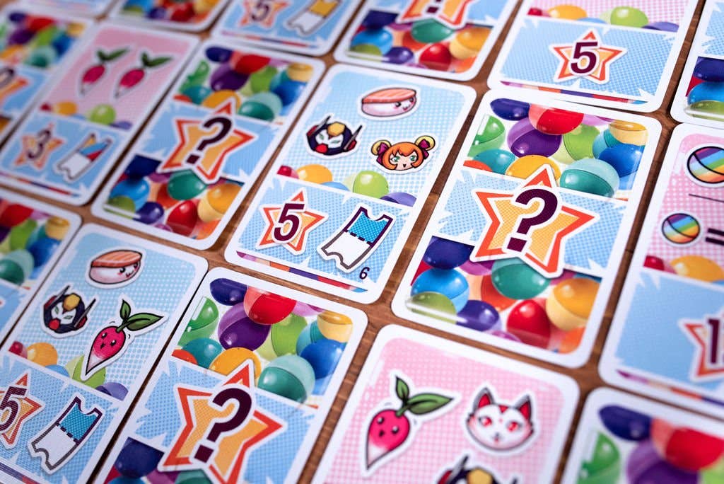 Gasha Card Game for 2-6 Players, Ages 7+