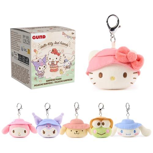 Gund Sanrio Hello Kitty and Friends Camping Surprise Plush Keychain
