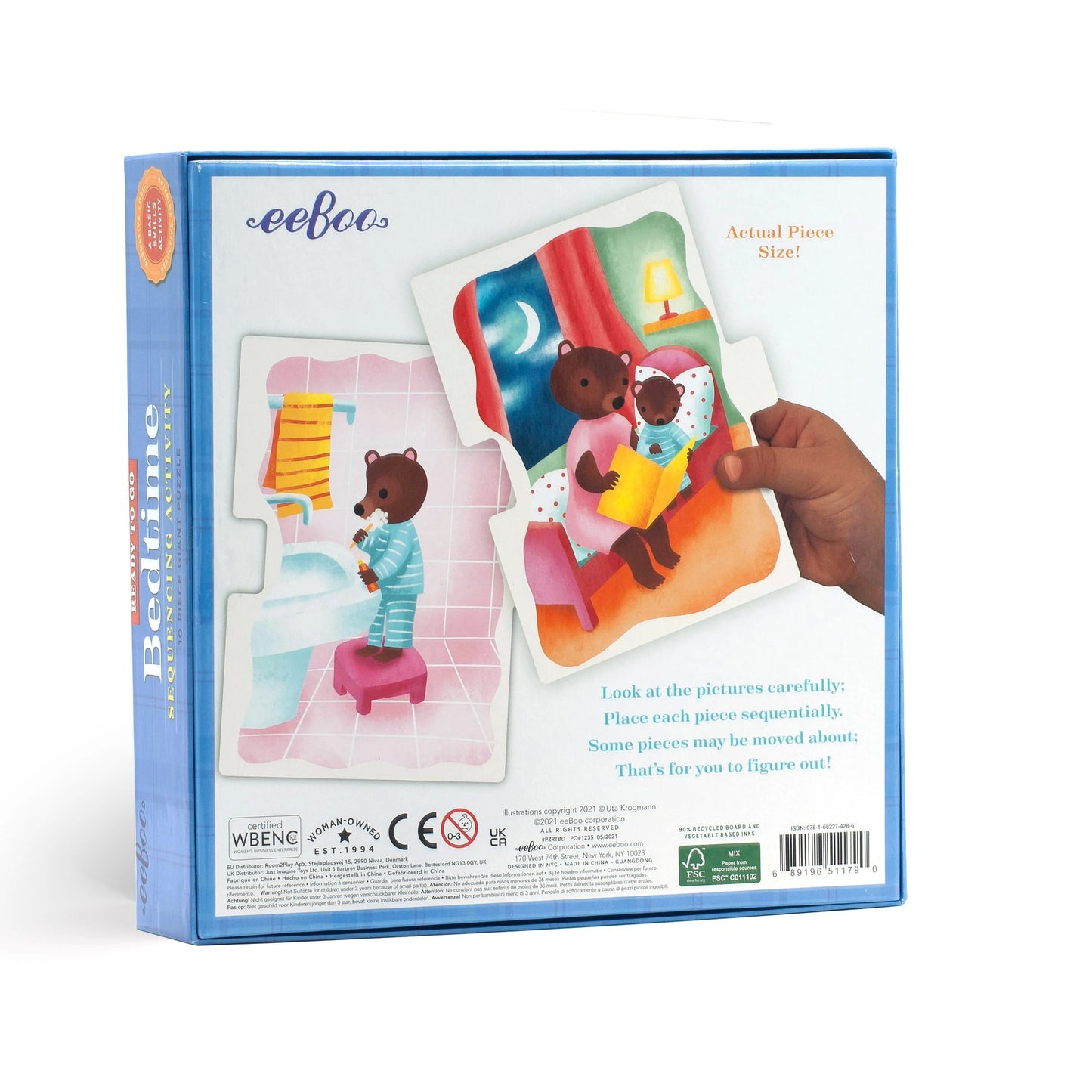 Ready to Go Sequencing Puzzle - Bedtime