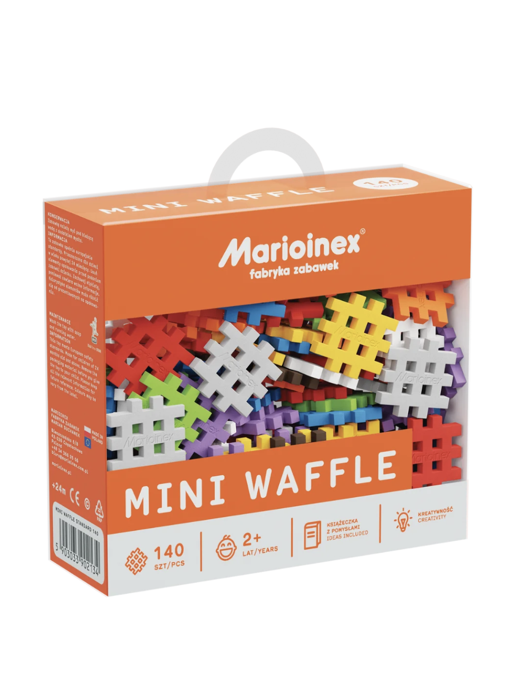 Marioinex Mini Waffle Blocks - 140 pcs