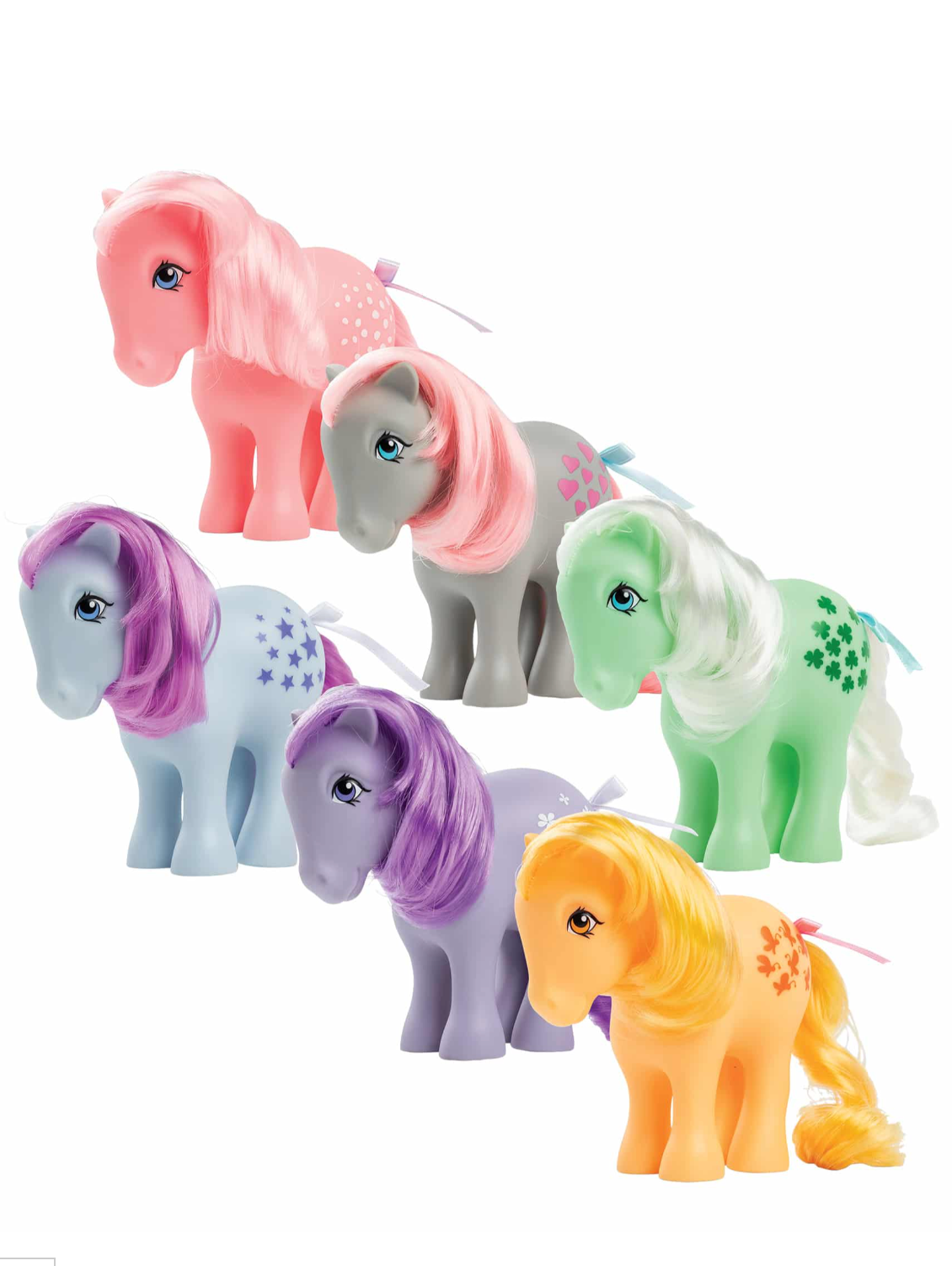 My Little Pony Classic 4″ Collectible 40th Anniversary Ponies