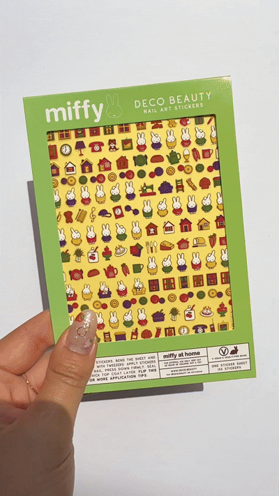 MIFFY AT HOME Nail Stickers