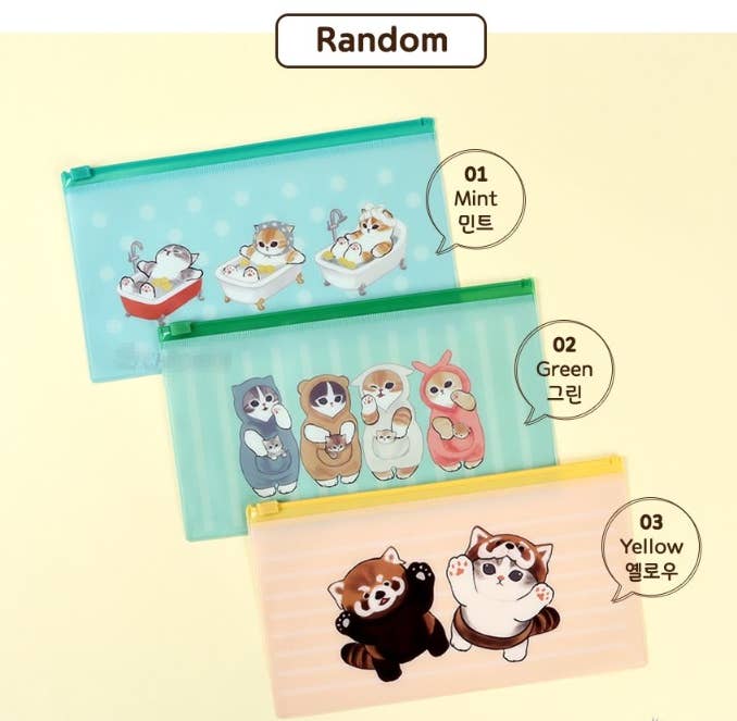 Mofusand illust Milky Pouch Pencil Case