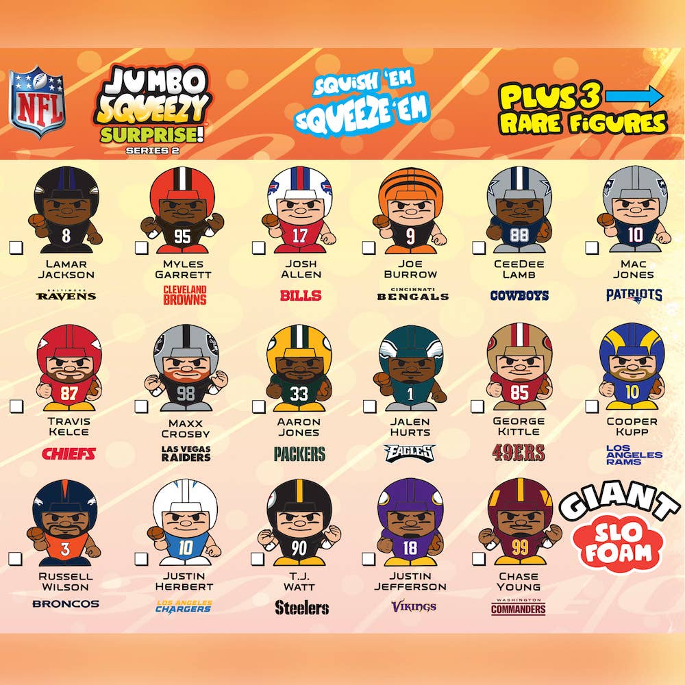 NFL Jumbo Squeezy Capsule