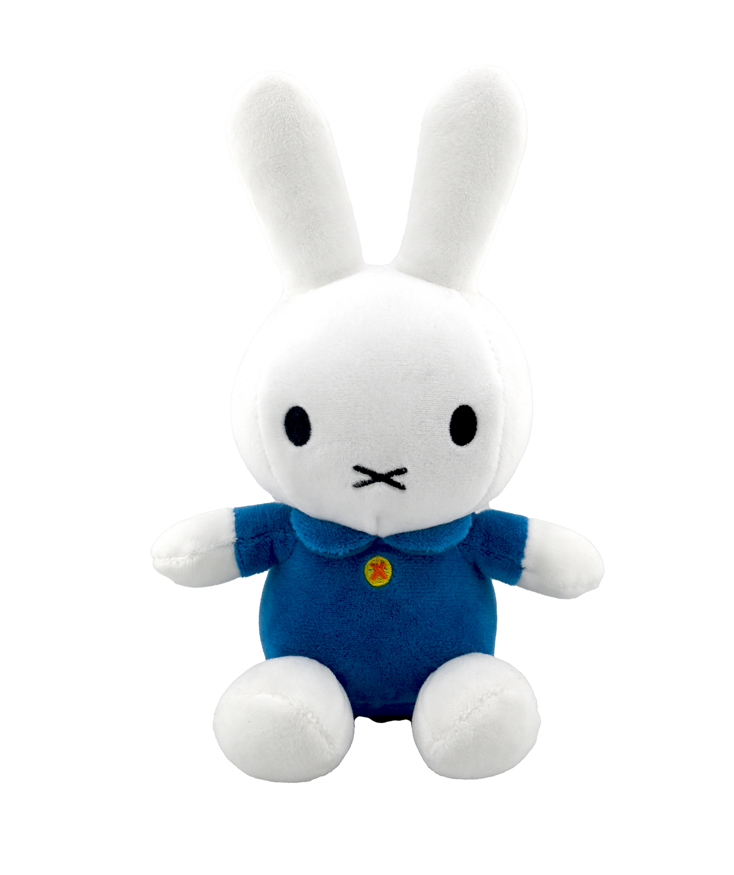 Miffy 8" Beanbag - White w/ Blue Dress