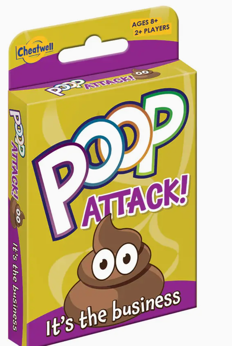 Poop Attack Educational Card Game