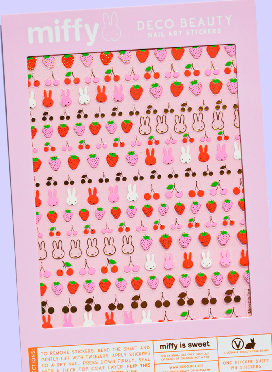 MIFFY IS SWEET Nail Stickers