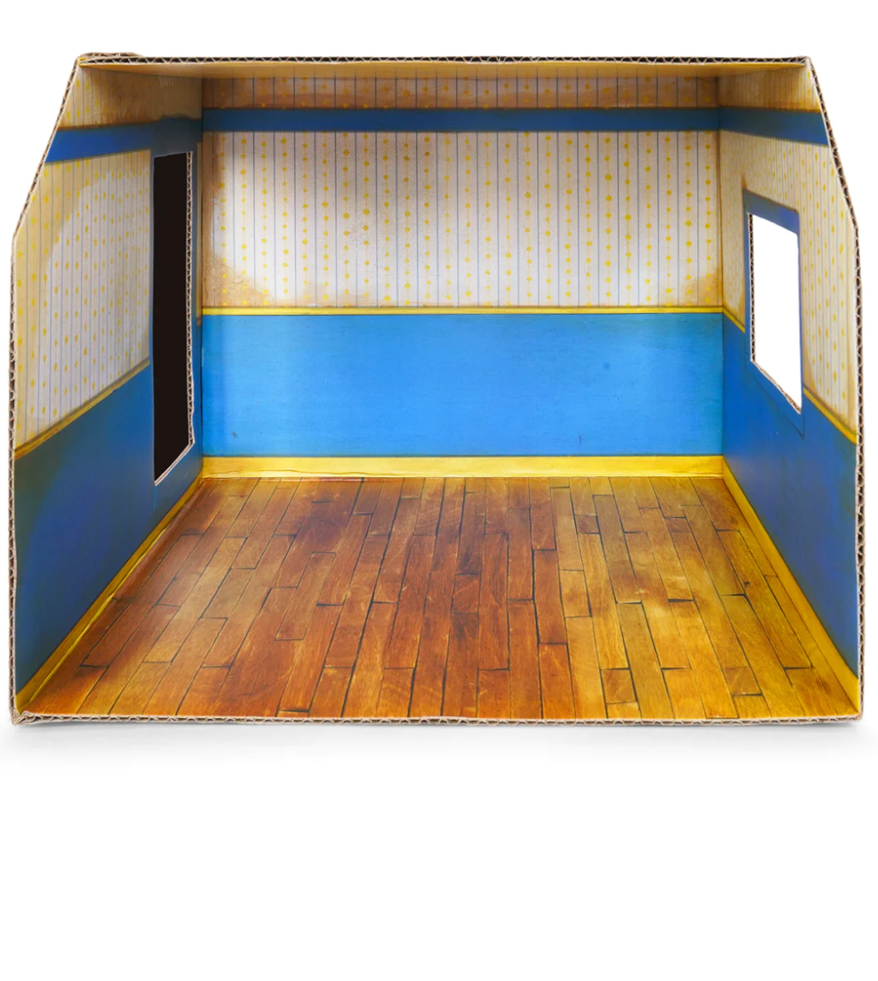 Sam & Julia Kids Bedroom Cardboard Room