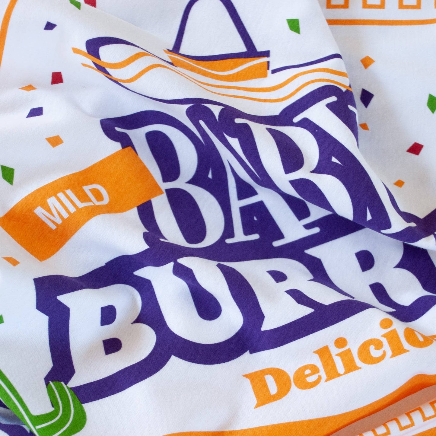 Fast Food Baby Burrito Swaddling Blanket