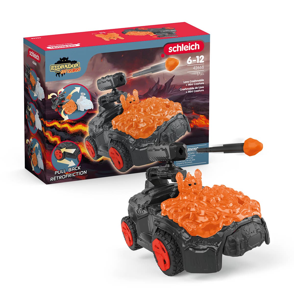 Lava Vehicle with Mini Creature