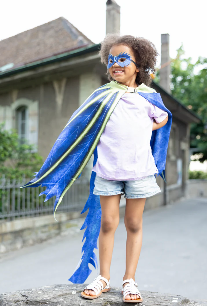 Celestial Dragon Jewel Soft Wings with Mask