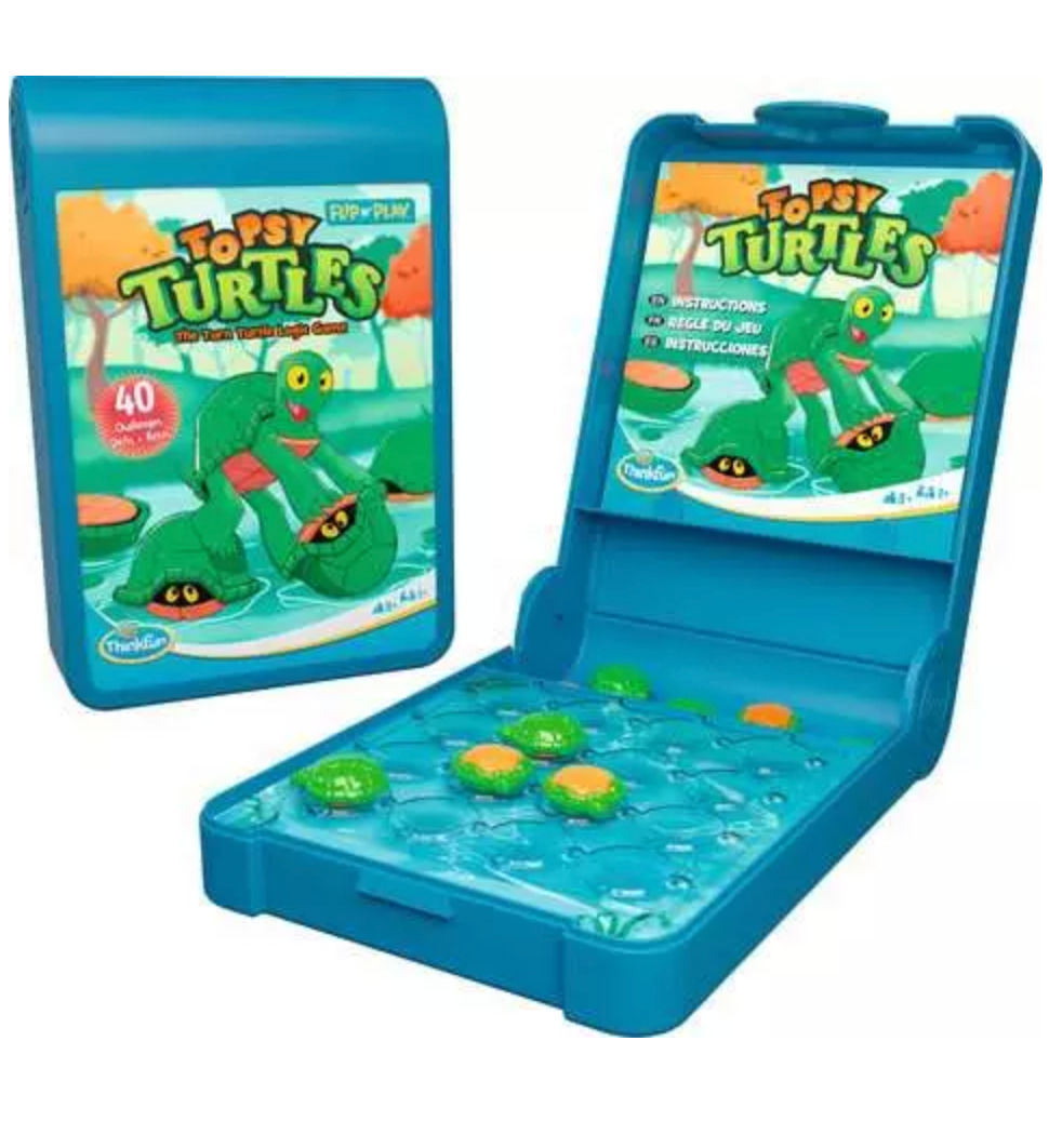 Flip N' Play Travel Game - Topsy Turtles
