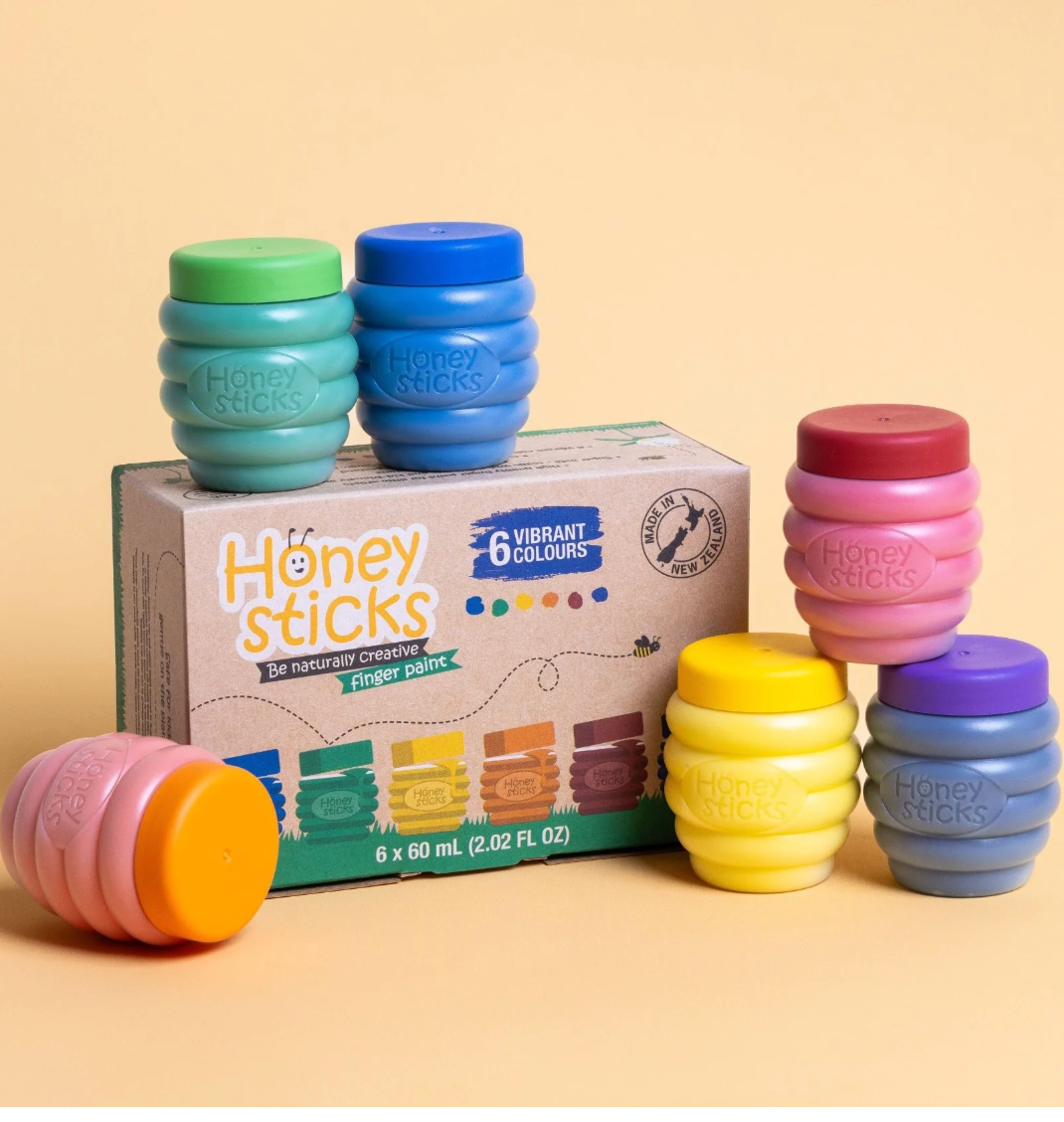 Honeysticks Finger Paint