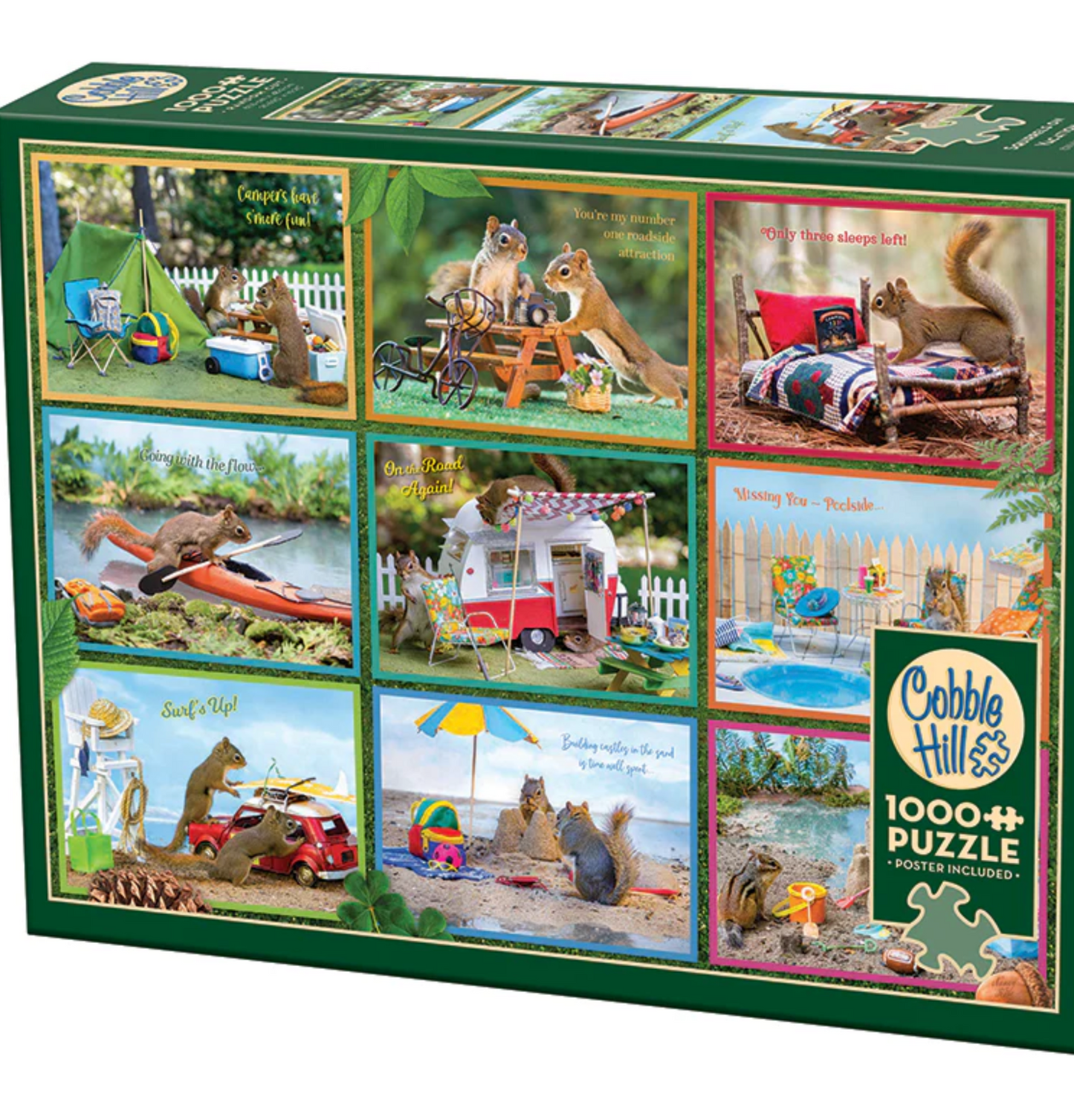 Squirrels on Vacation | 1000 Piece