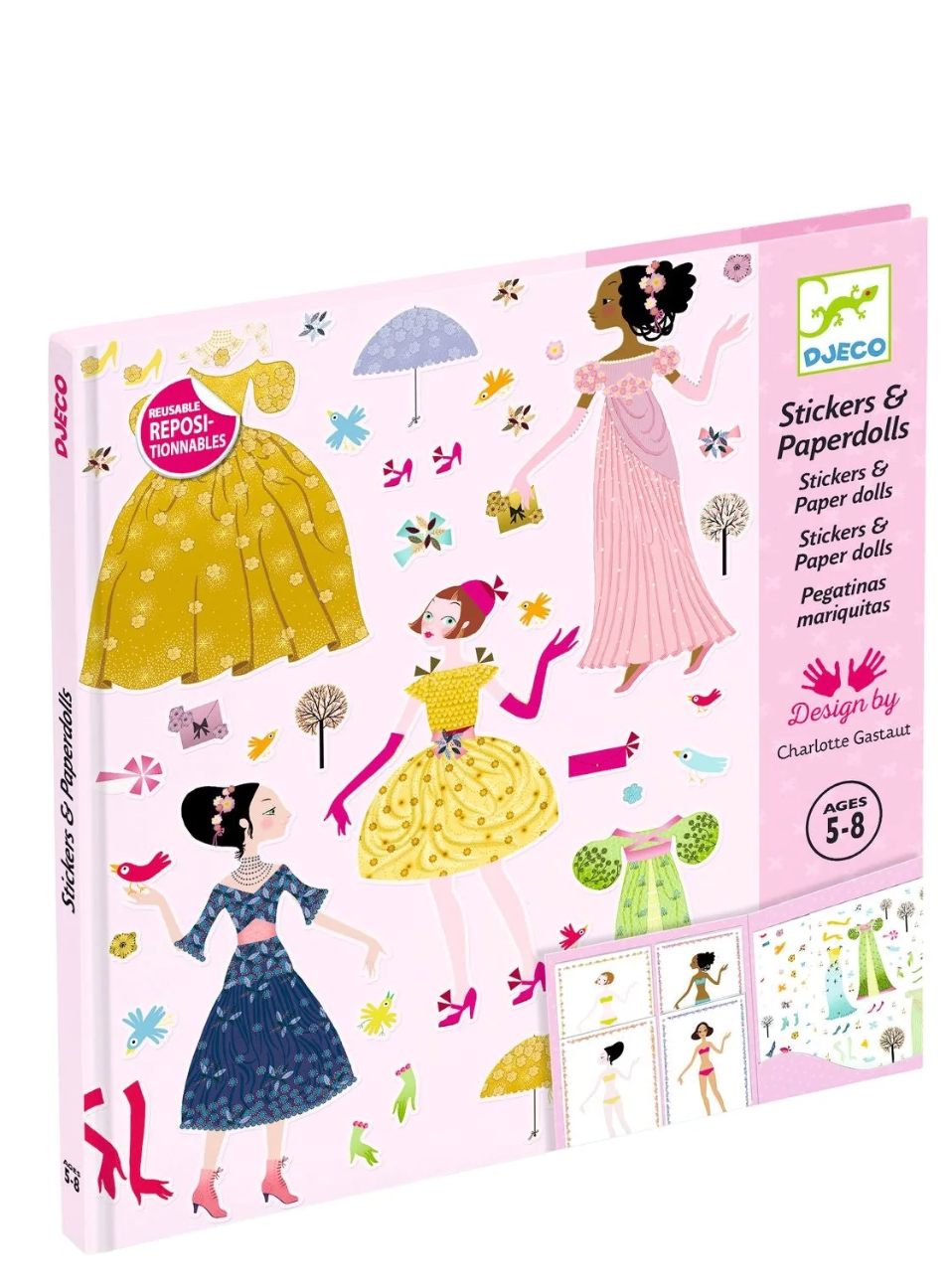 Paper Dolls Dresses Through the Seasons