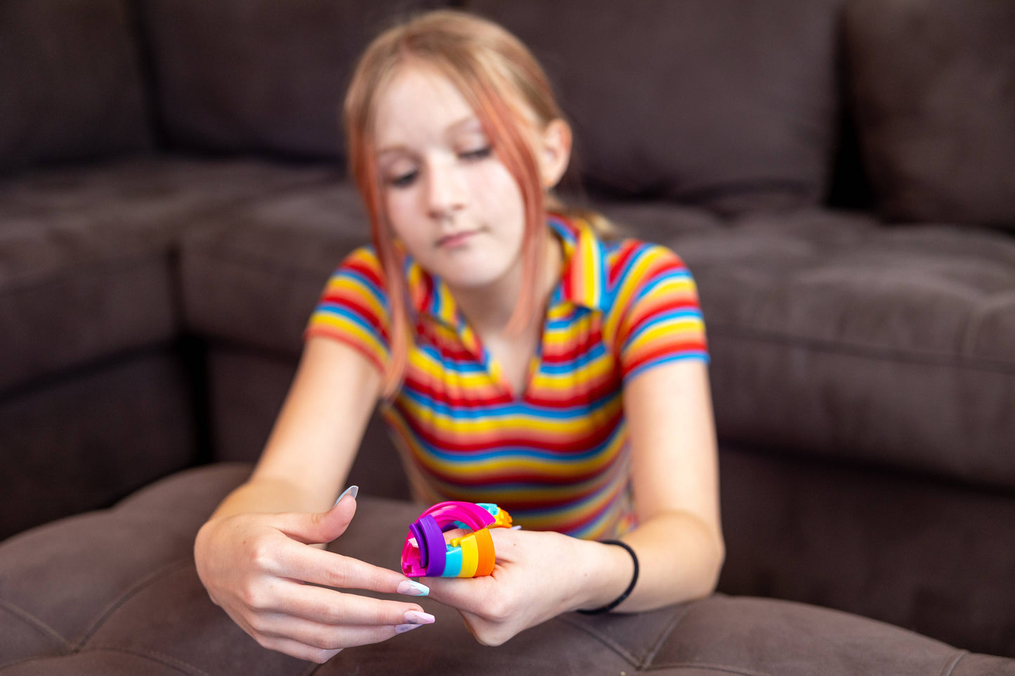 Hypno-Twist Rainbow Fidget