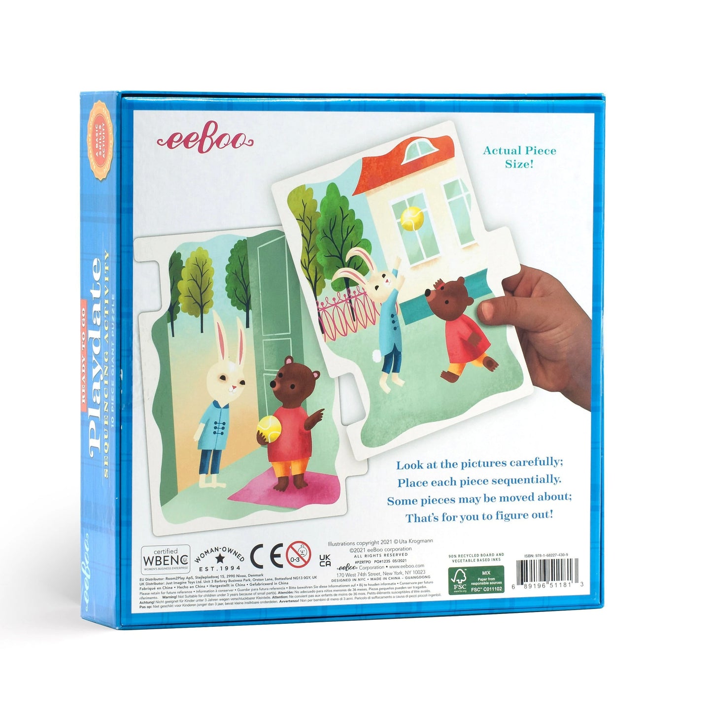 Ready to Go Sequencing Puzzle - Playdate