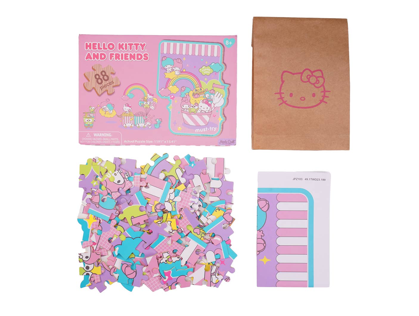 Hello Kitty Wooden Jigsaw Puzzle: Sanrio