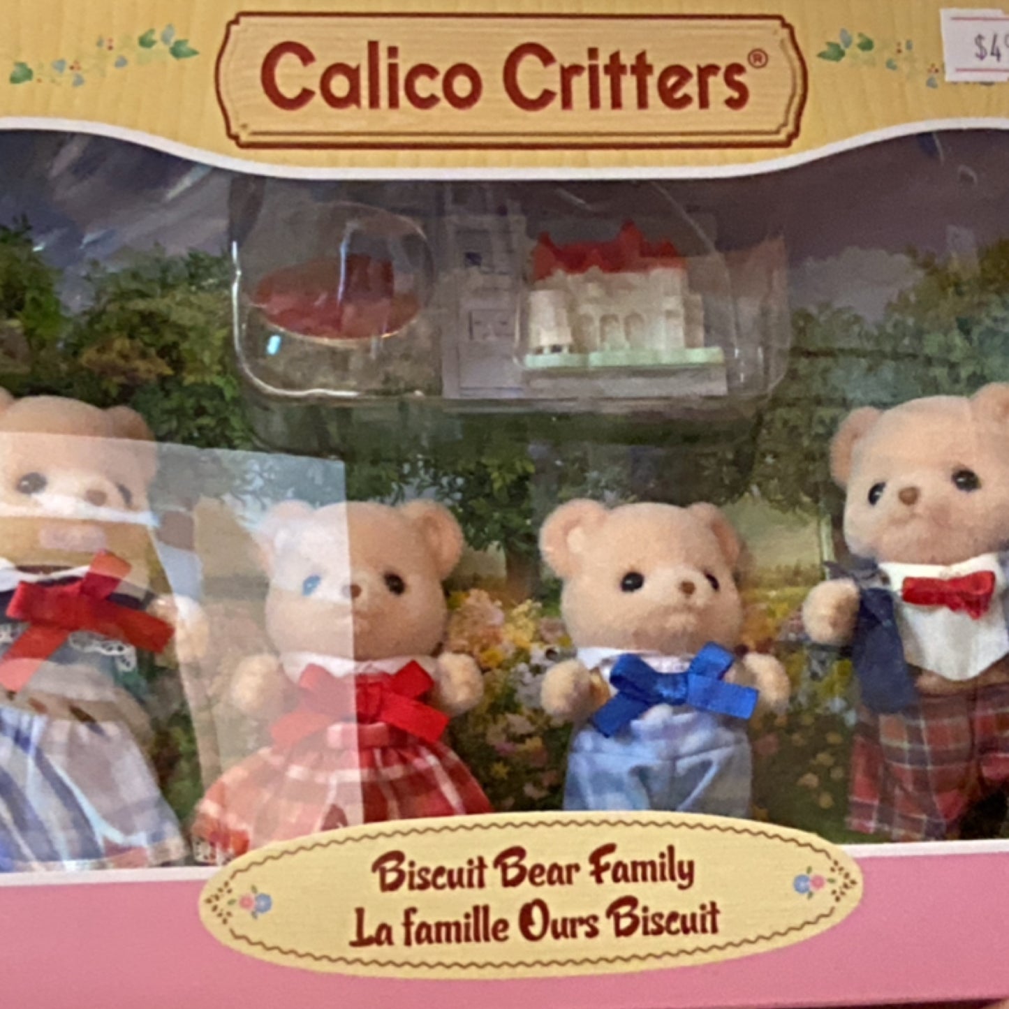 Biscuit Bear Family Calico Critters