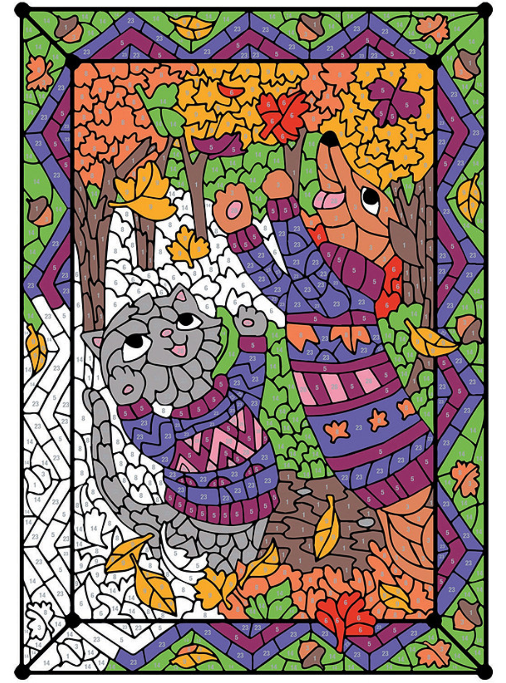 Color by Number Color Counts: Pets on Parade