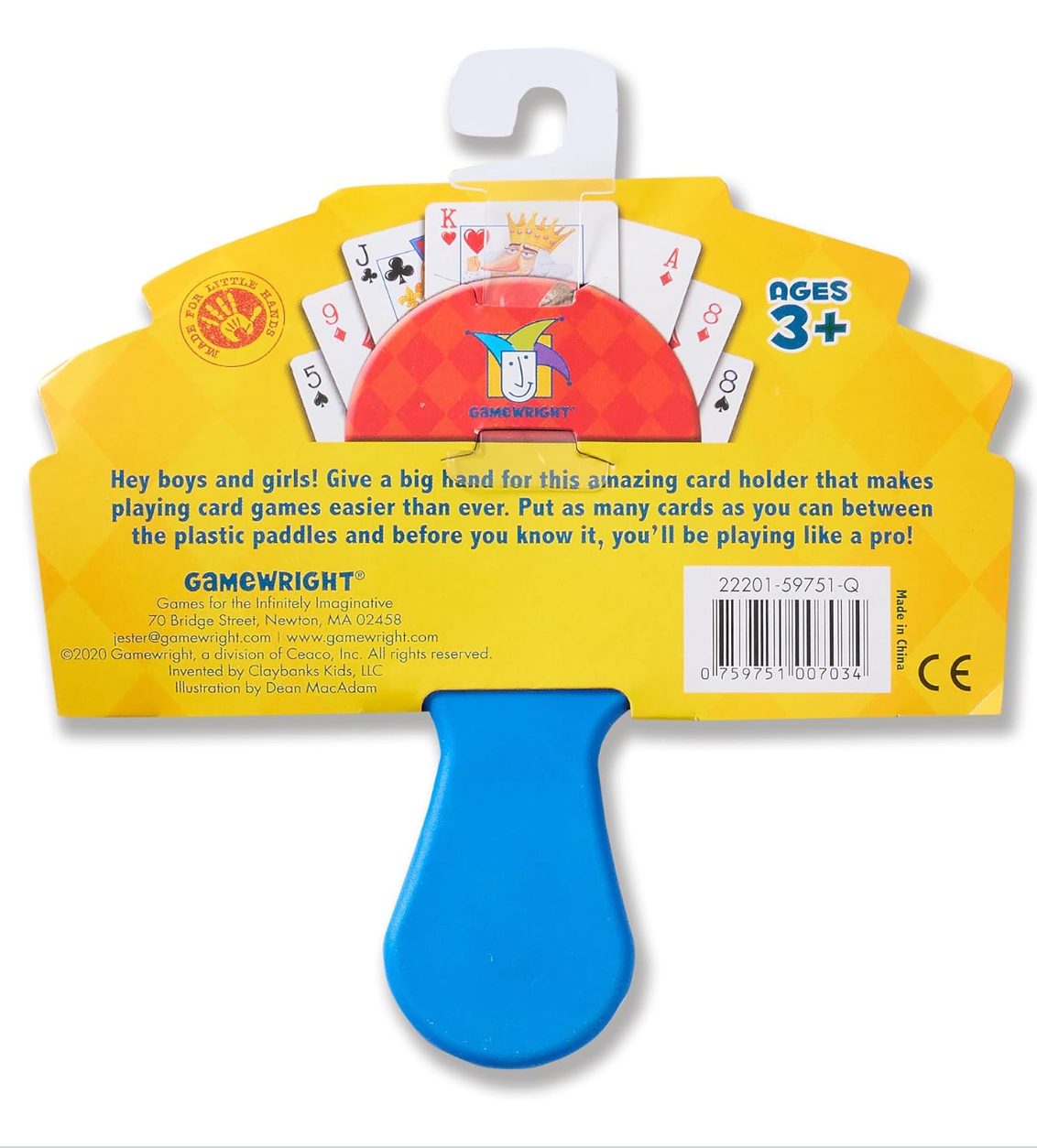 The Original Little Hands Card Holder