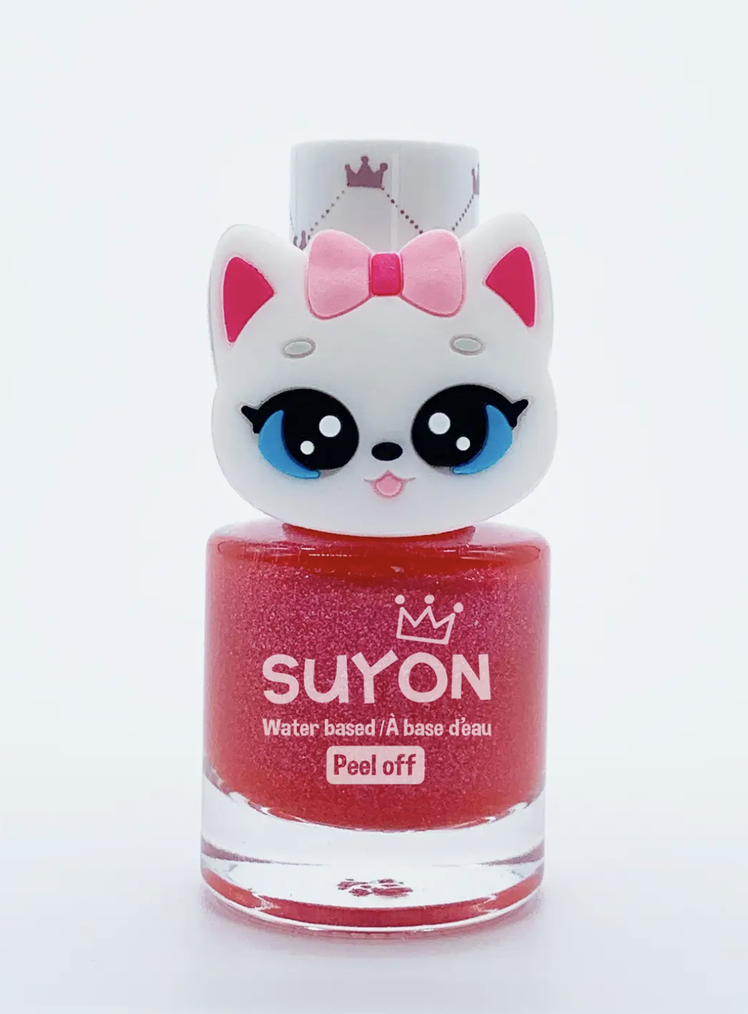 Kitty Ring Nail Polish - Shimmer Pink