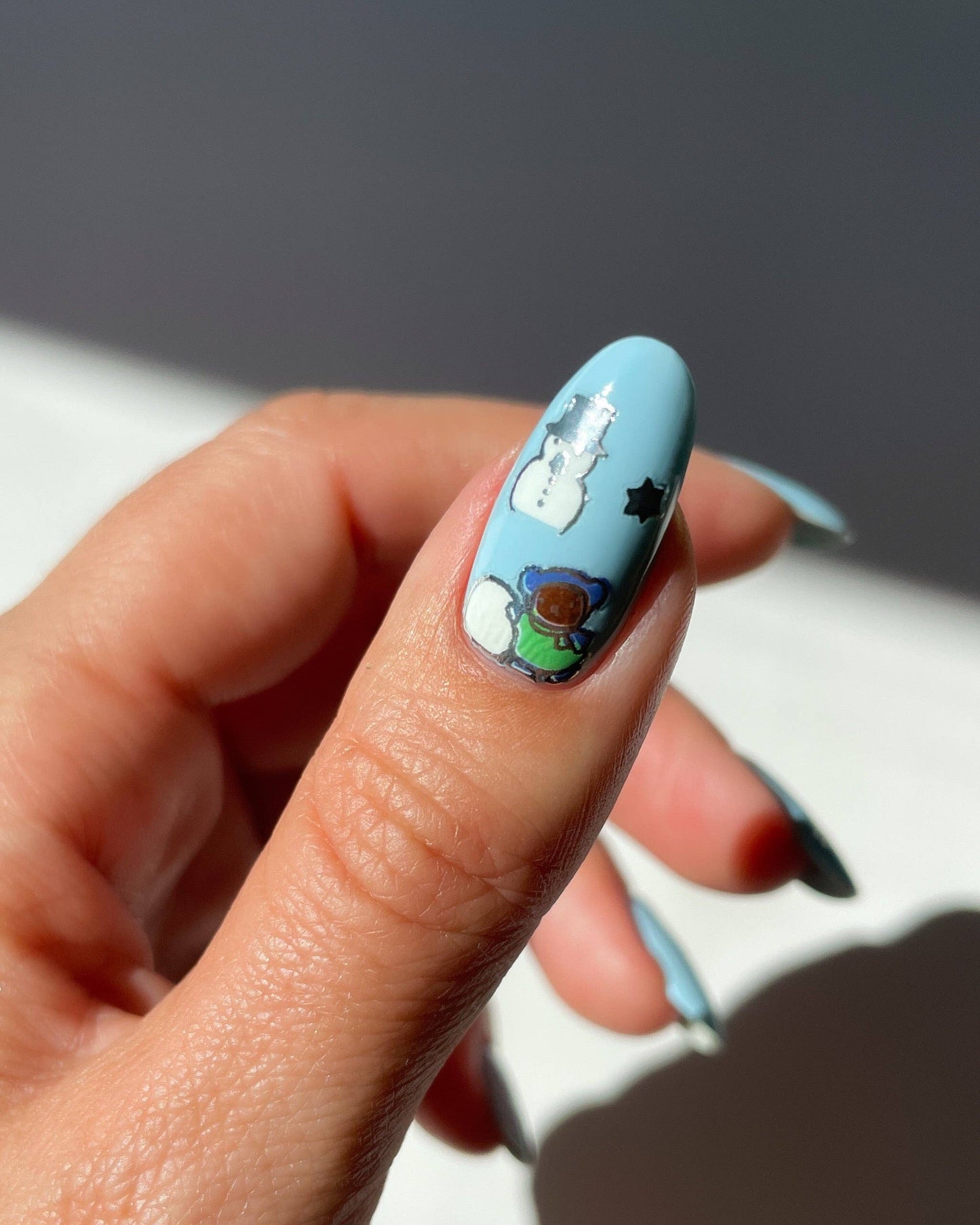 MIFFY IN THE SNOW Nail Stickers