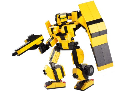Space Cheetah Transformer Building Brick Kit (284 Pcs)