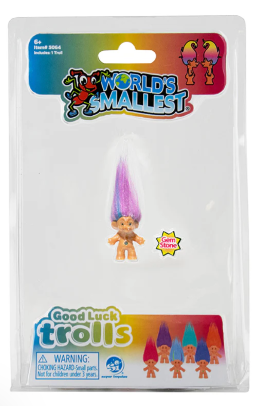 World's Smallest Good Luck Trolls