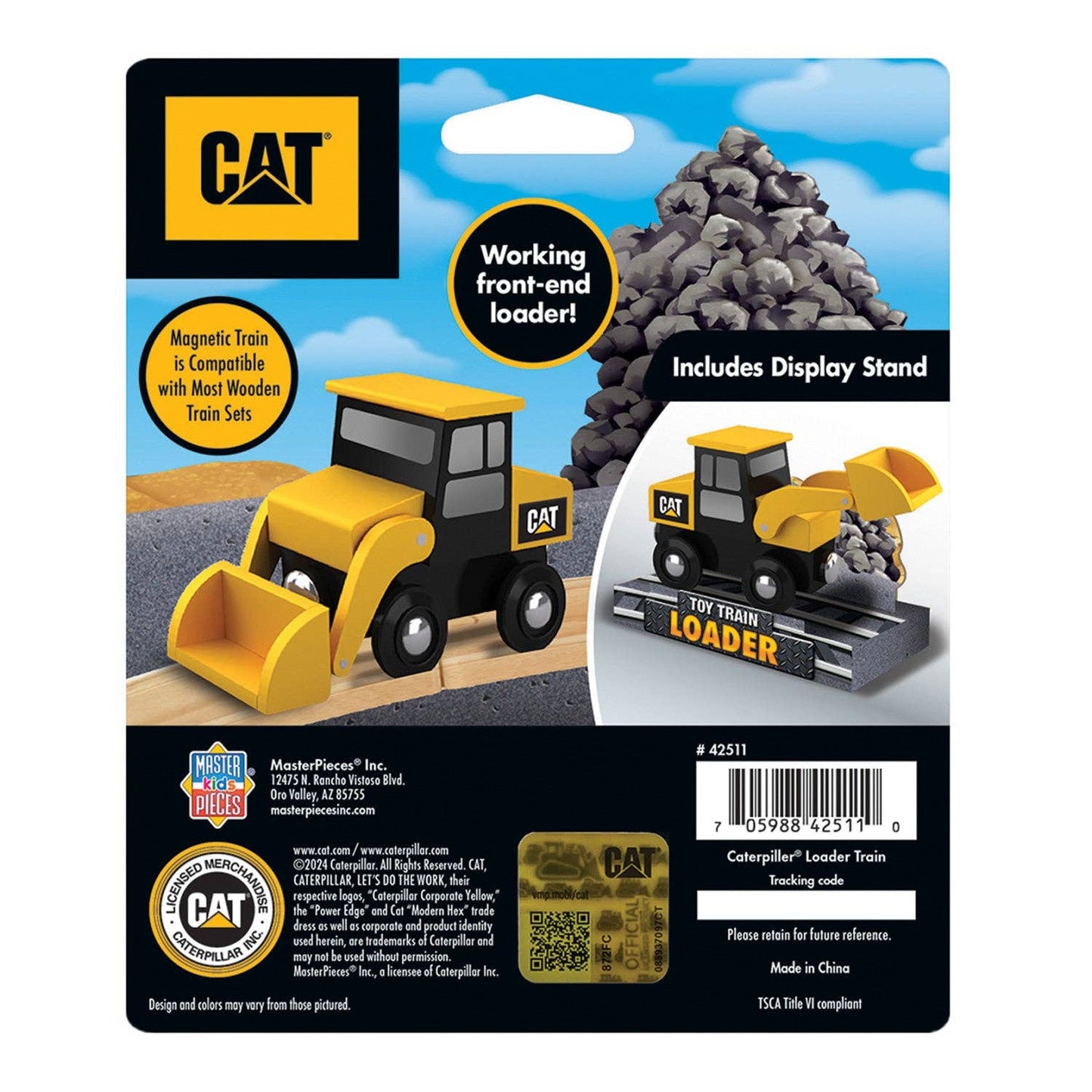CAT - Loader Toy Train