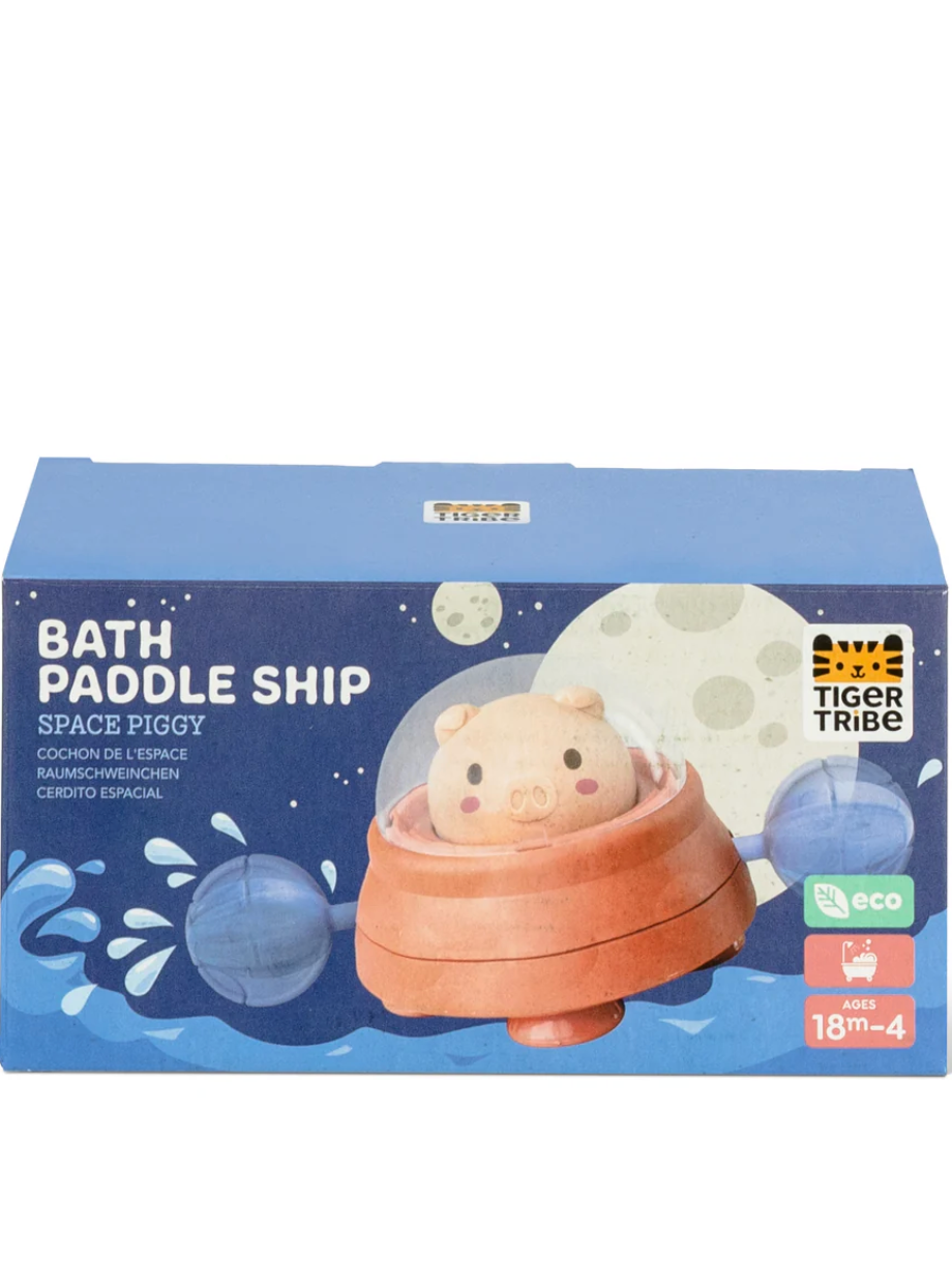 Bath Paddle Ship - Space Piggy