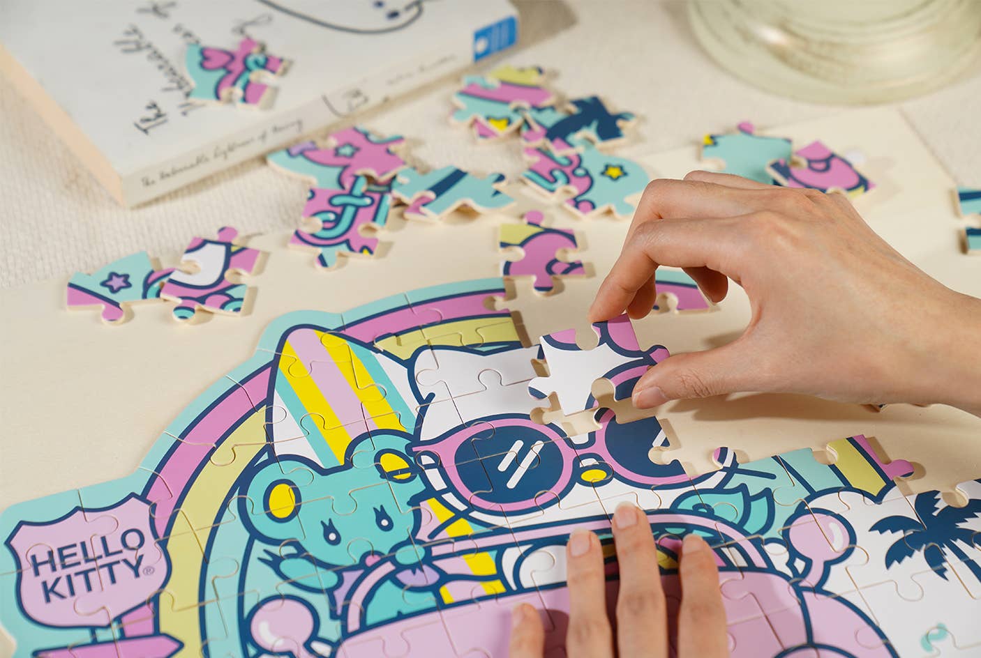 Hello Kitty Wooden Jigsaw Puzzle: Kawaii