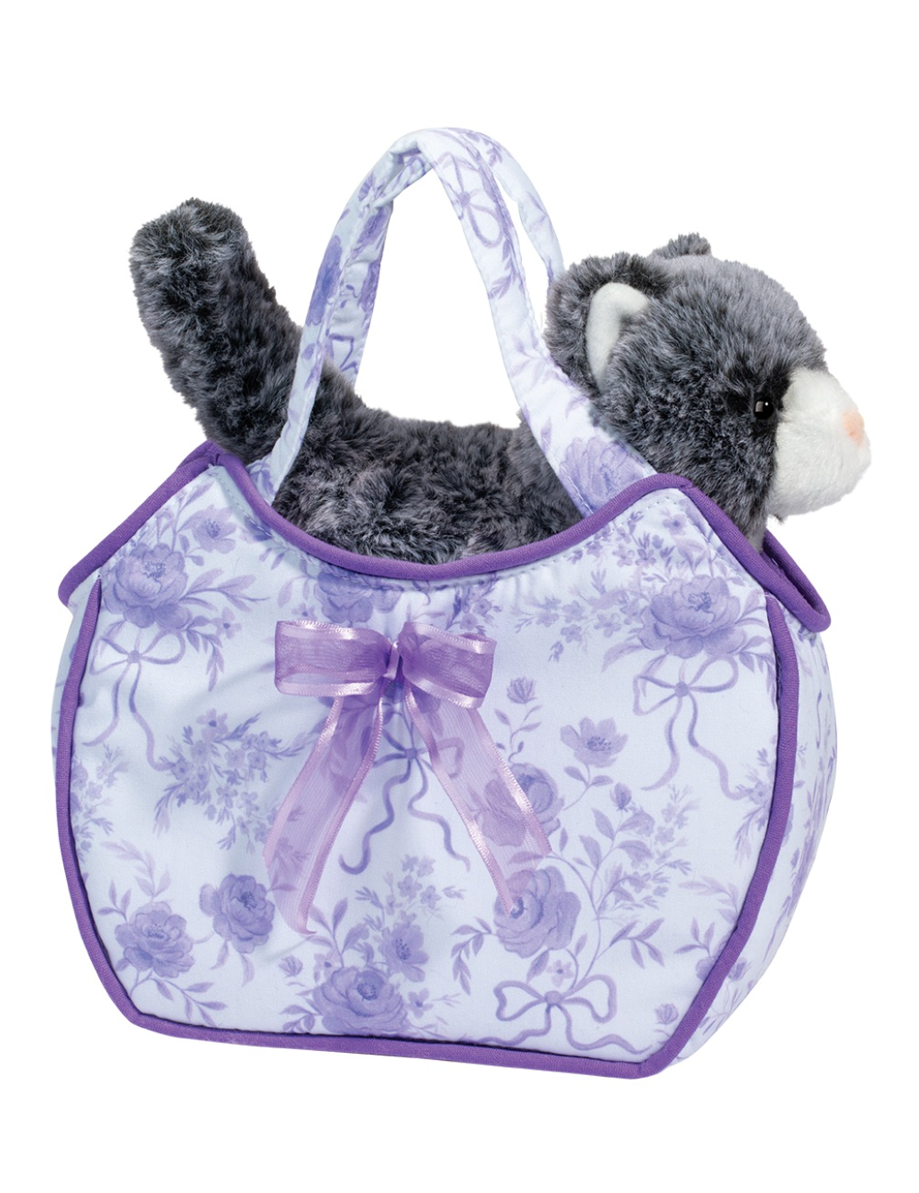 Fancy Flower Sak with Cat