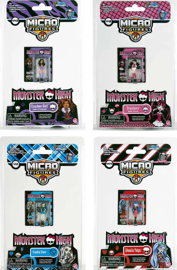 World's Smallest Monster High Figurine, Assorted
