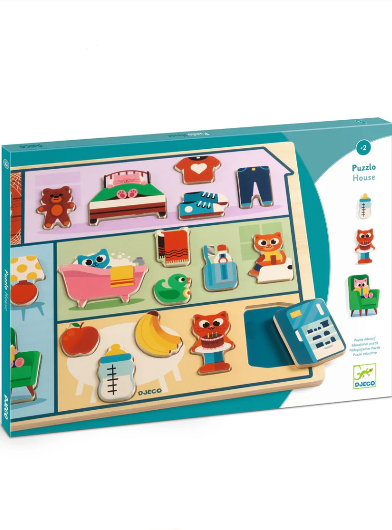 Puzzlo House Wooden Puzzle