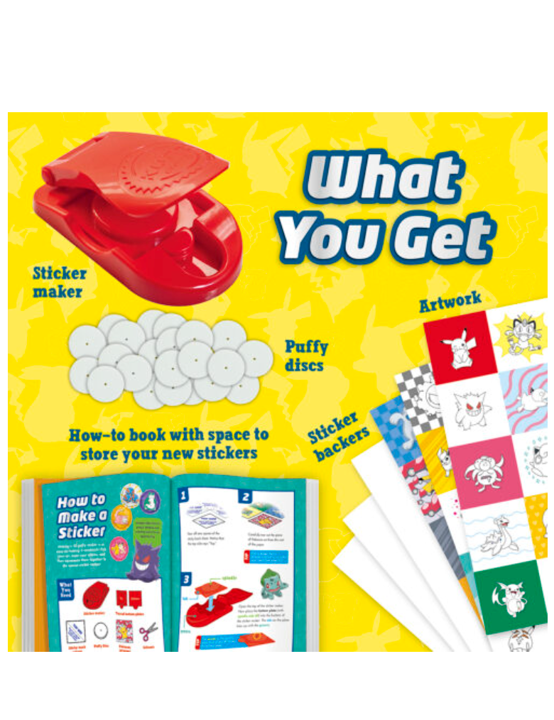 Klutz: Pokemon Color-In 3D Stickers