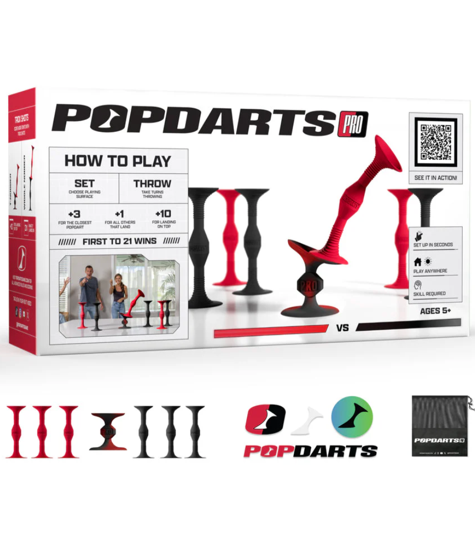 Popdarts Pro Pack (Red & Black)