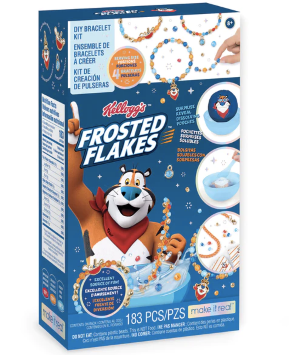Kellogg’s Frosted Flakes DIY Bracelet Kit