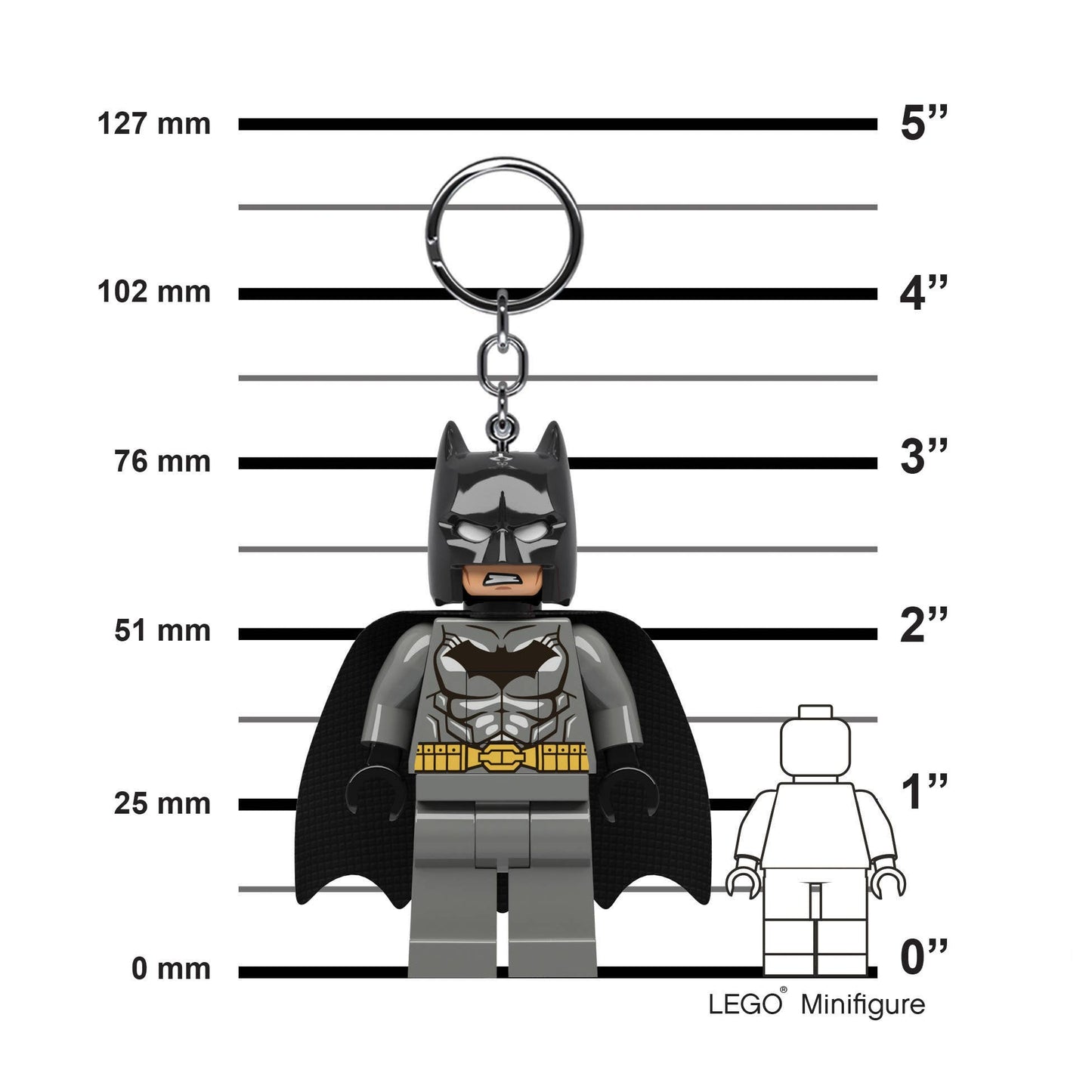 LEGO DC Super Heroes Assorted LED Keychain