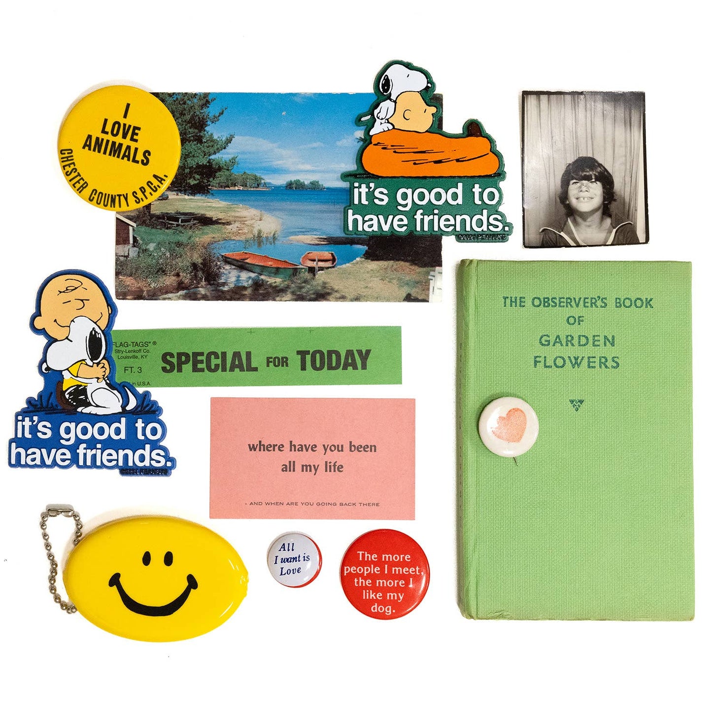 3P4 X Peanuts® - It’s Good to Have Friends Classic Magnet Blue