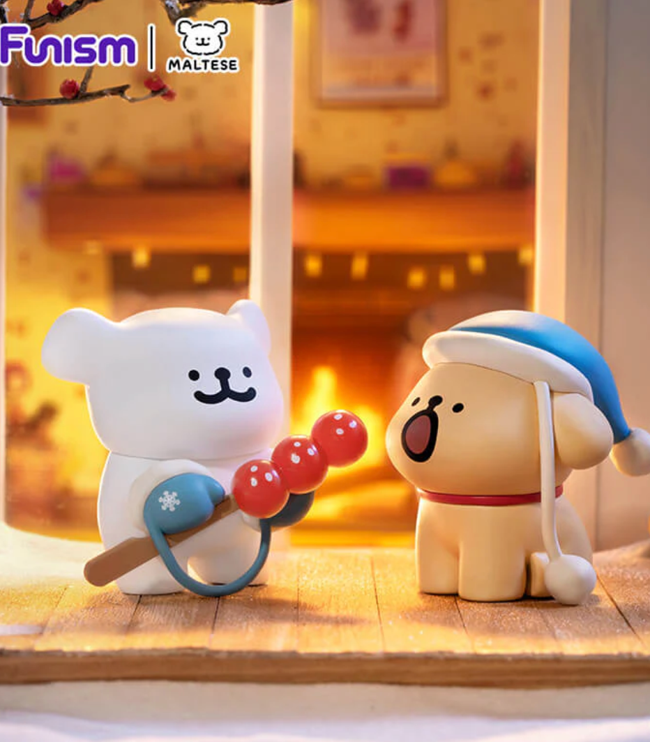 Funism Maltese Cuddly Moments Series Blind Box