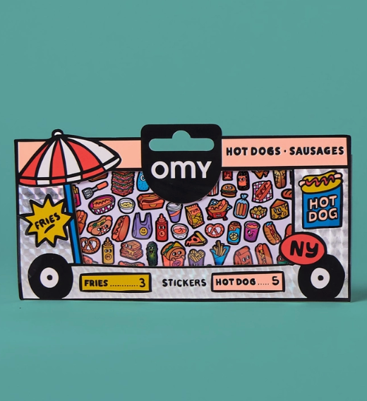 Omy food truck stickers