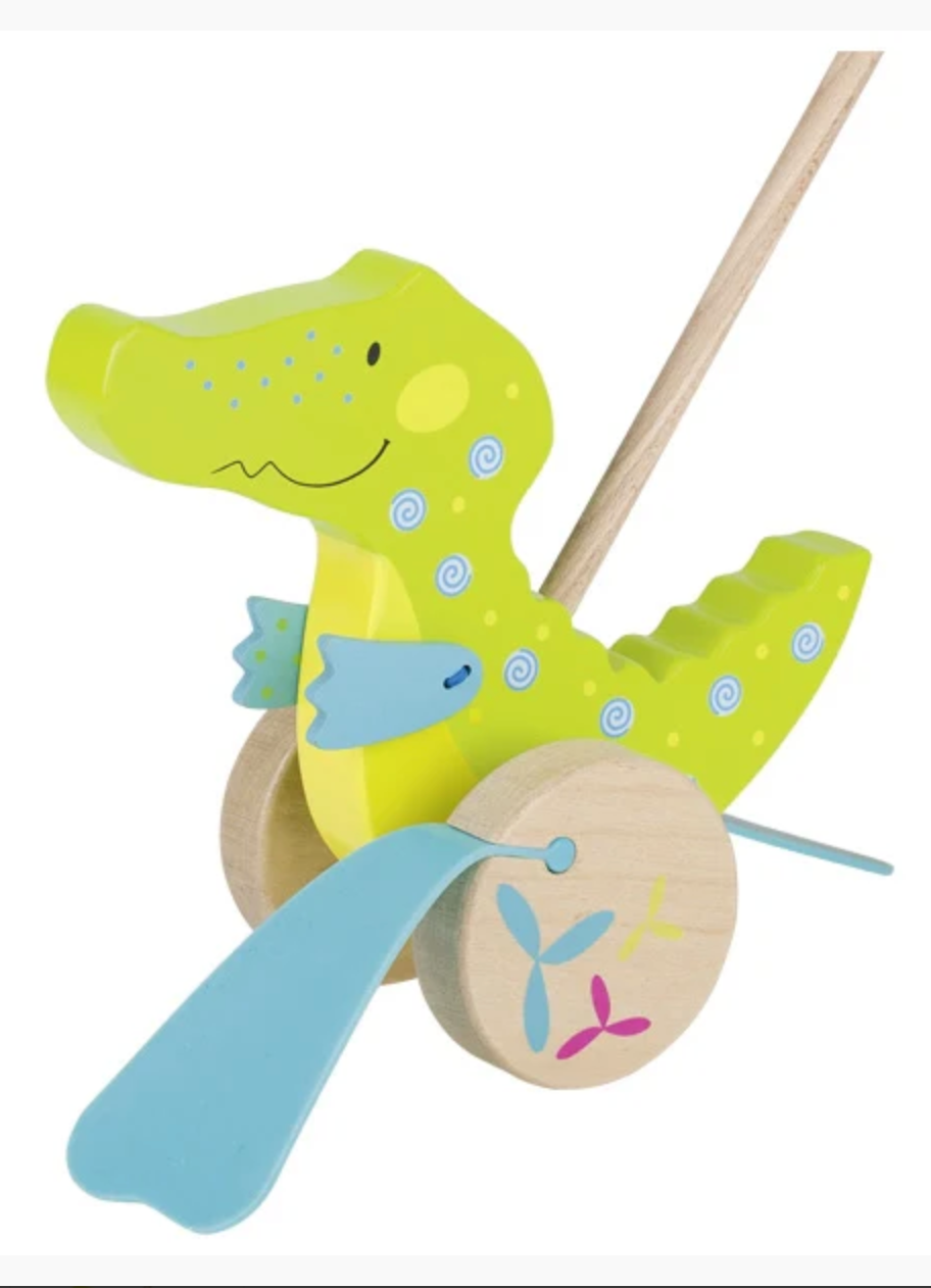 Push Along Crocodile