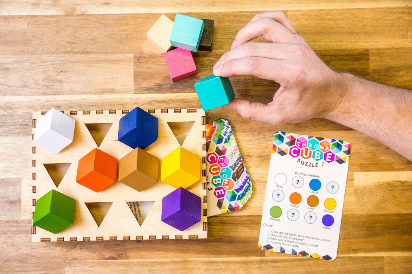 Chroma Cube - Single Player Logic Game