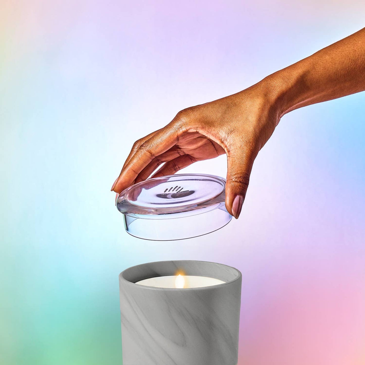 Lifelines Flameless Candle Diffuser - Marble