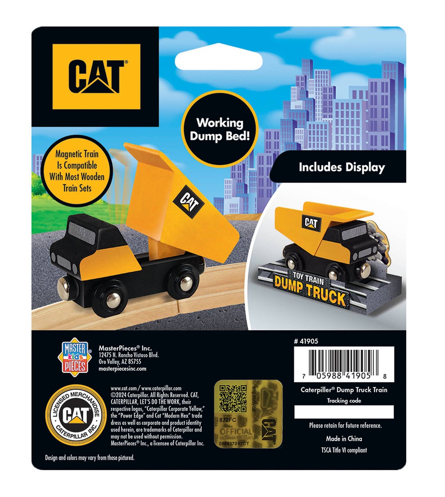CAT - Dump Truck Toy Train